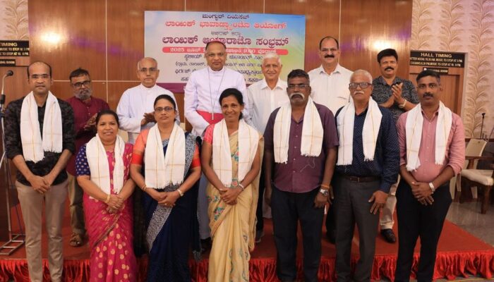 Mangalore Diocese Celebrates Laity Sunday, Honours Catholic Leaders in Public Life